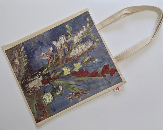 Zippered inside pocket Canvas Art Bags