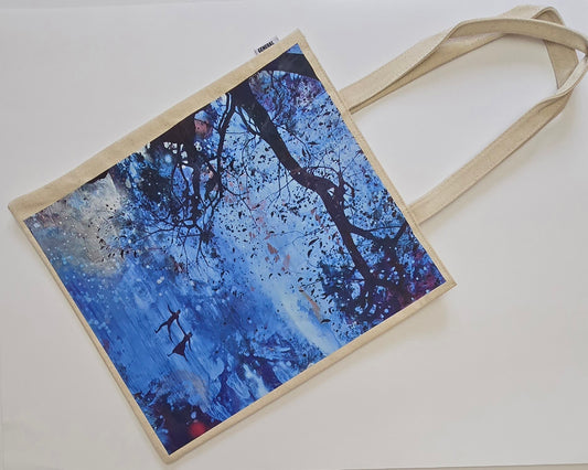 Zippered inside pocket Canvas Art Bags