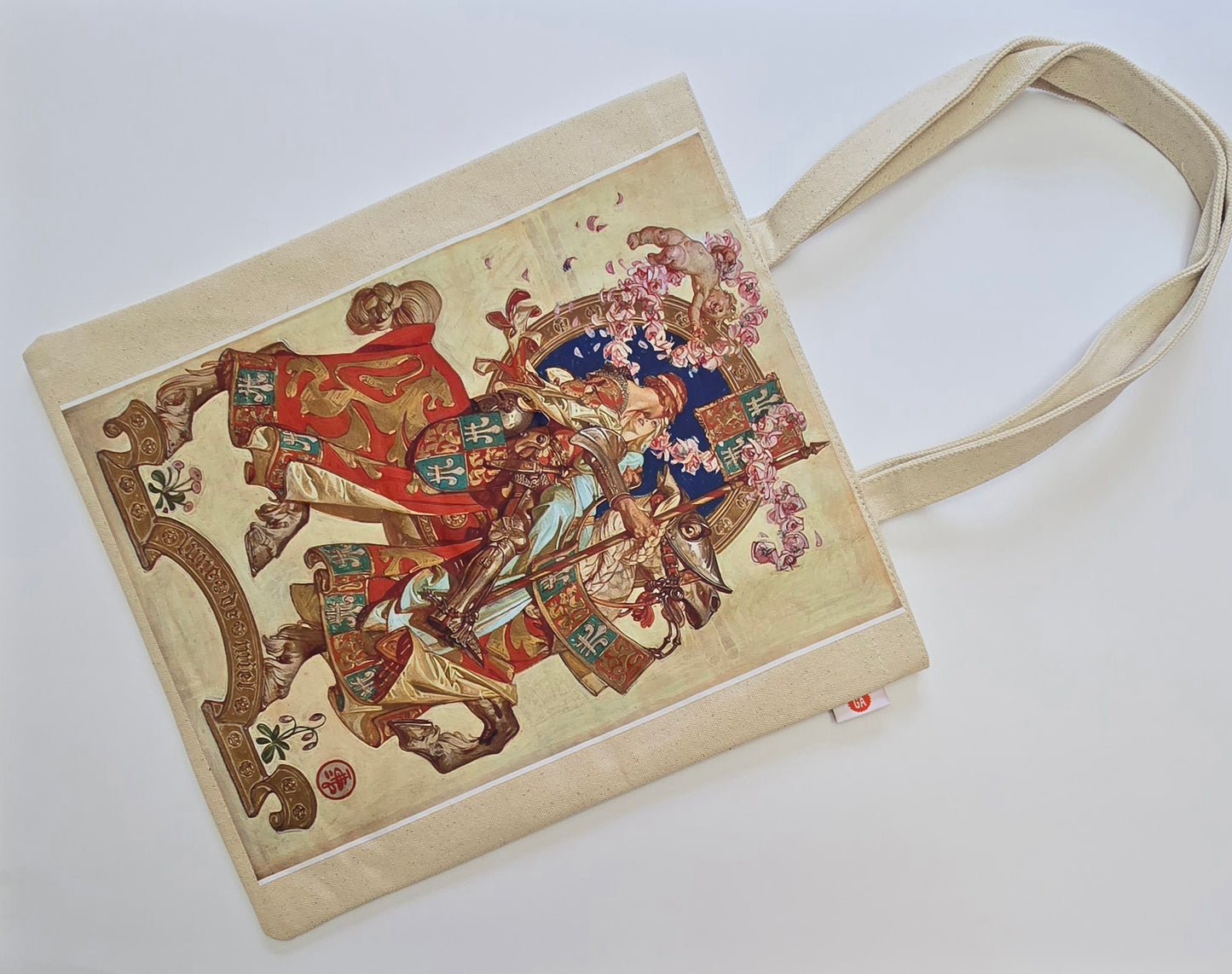 Zippered inside pocket Canvas Art Bags