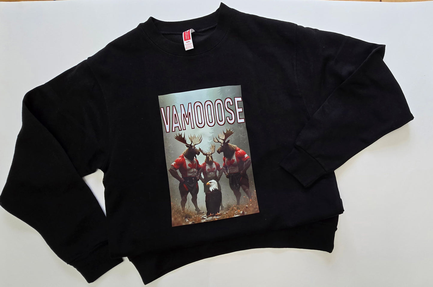 VAMOOSE. Unisex Cotton Sweatshirt.